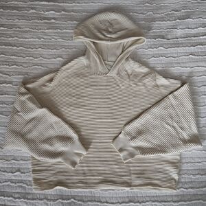 Aerie Offline Cropped Ribbed Hoodie